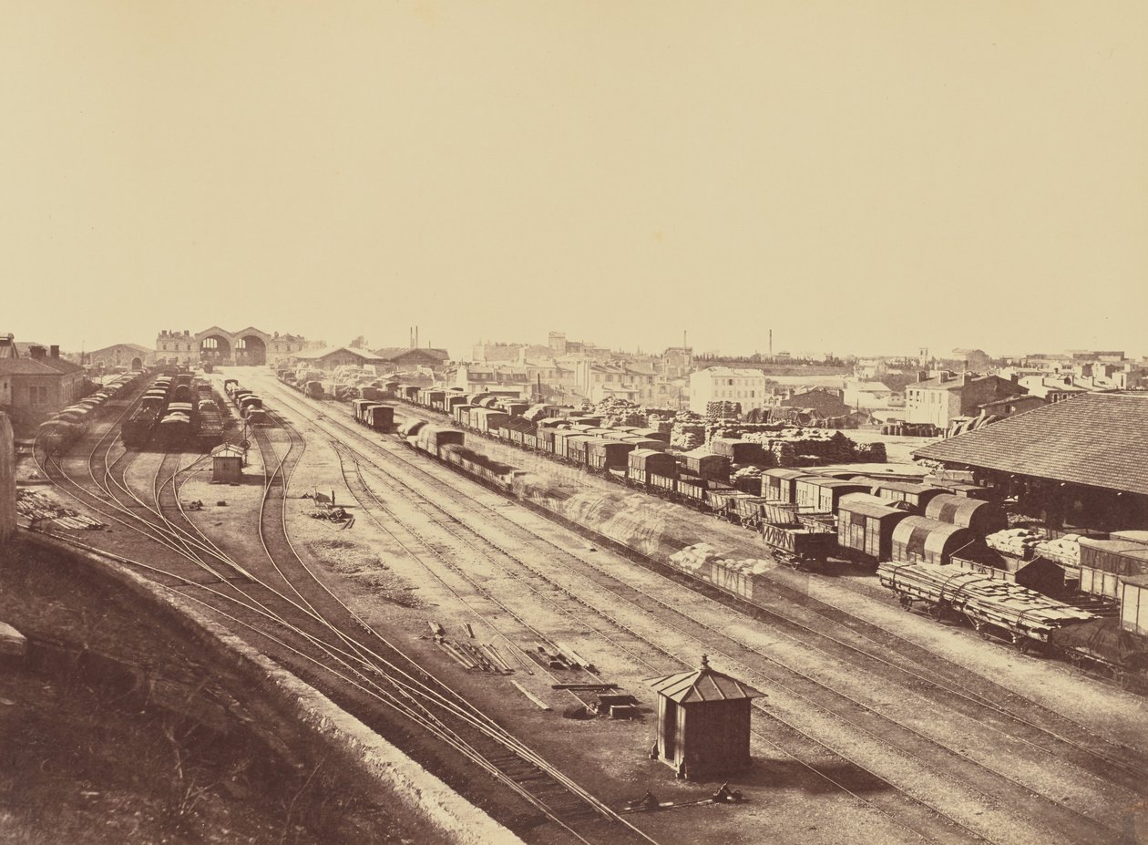 Marseille. tekijältä Édouard Baldus