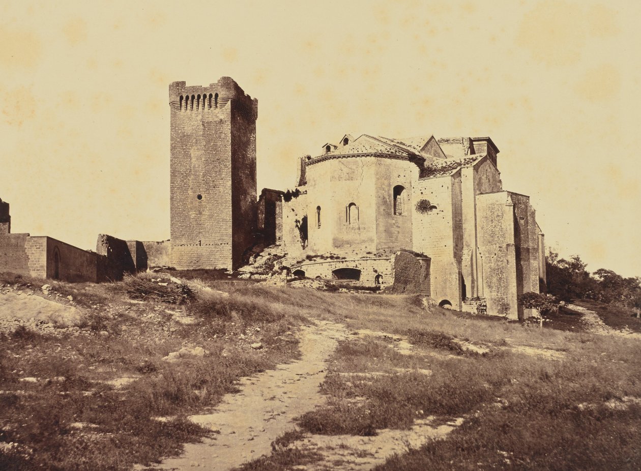 Montmajour. tekijältä Édouard Baldus