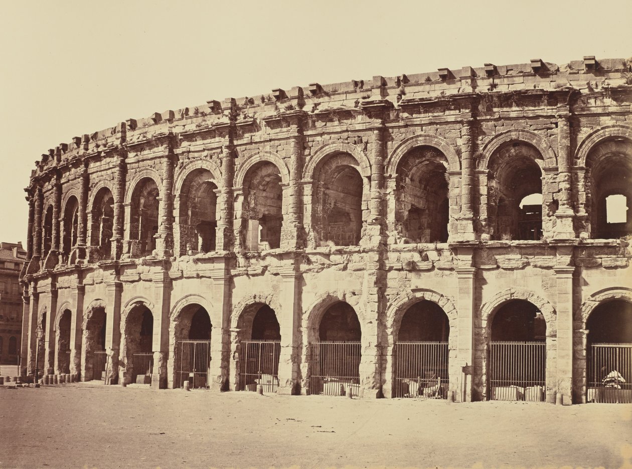 Nîmes. Amfiteatteri tekijältä Édouard Baldus