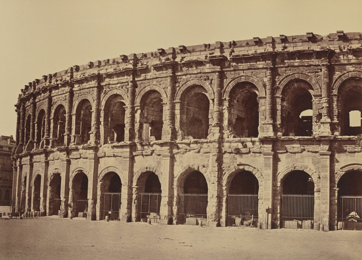 Nîmes. Amfiteatteri tekijältä Édouard Baldus