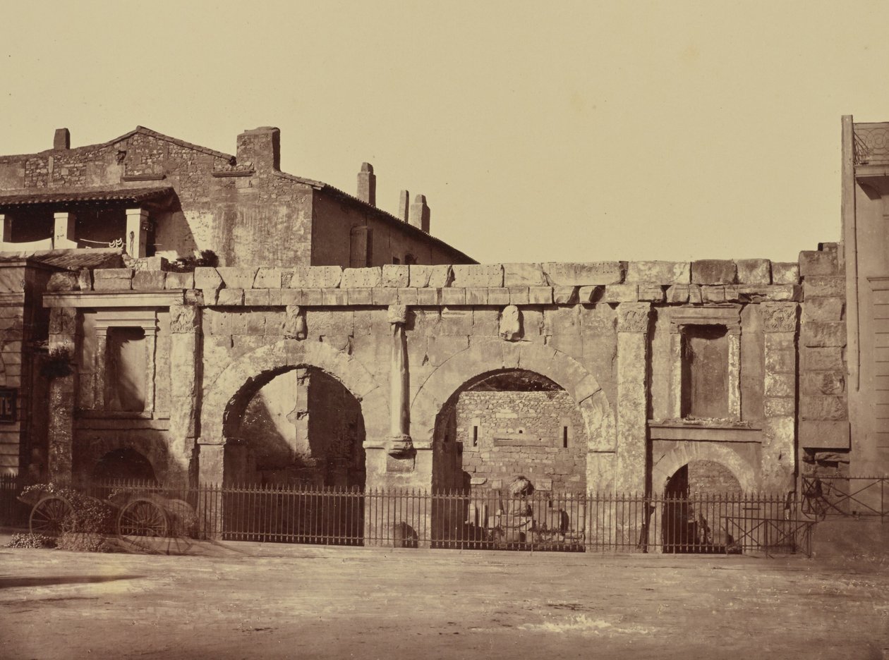 Nîmes. Augustuksen portti tekijältä Édouard Baldus