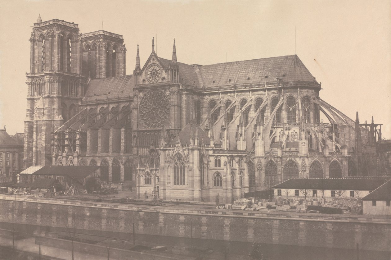 Notre Dame, Pariisi tekijältä Édouard Baldus