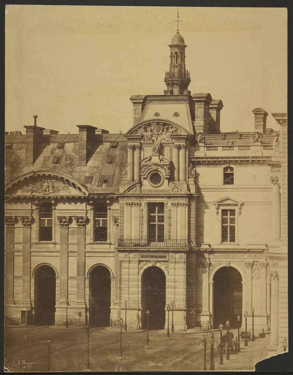 [Louvre, Rohanin paviljonki] tekijältä Édouard Baldus