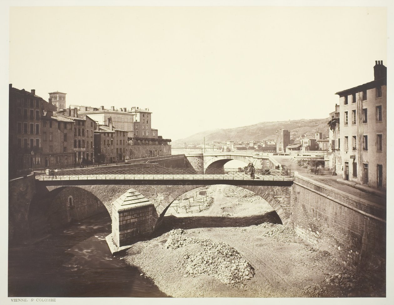 Wien St. Colombe, n. 1861. tekijältä Édouard Baldus
