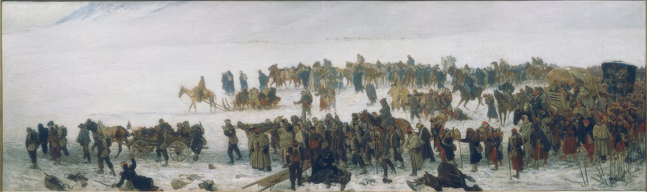 Haavoittuneiden juna tekijältä Edouard Castres