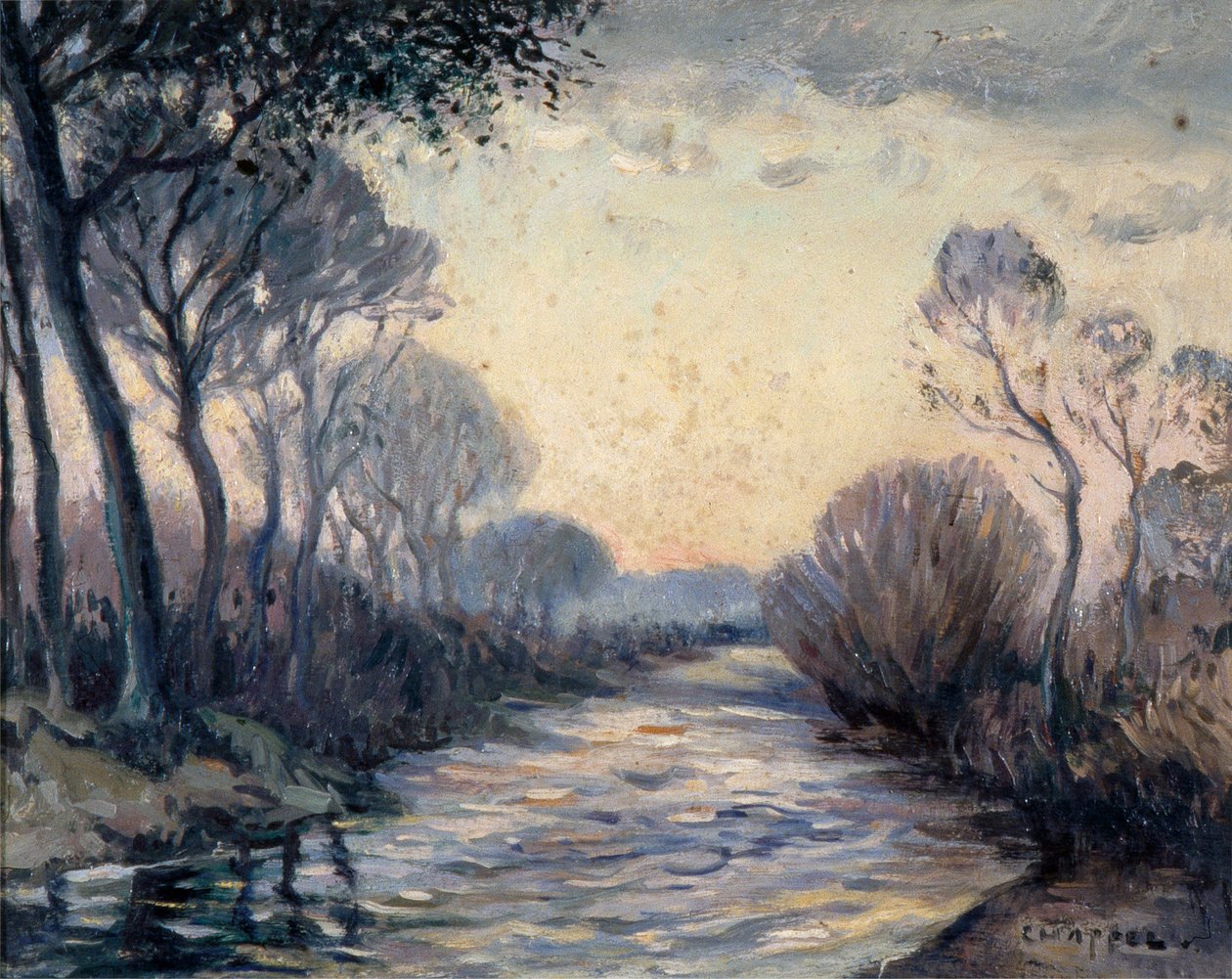 Cagnes-joki tekijältä Edouard Chappel