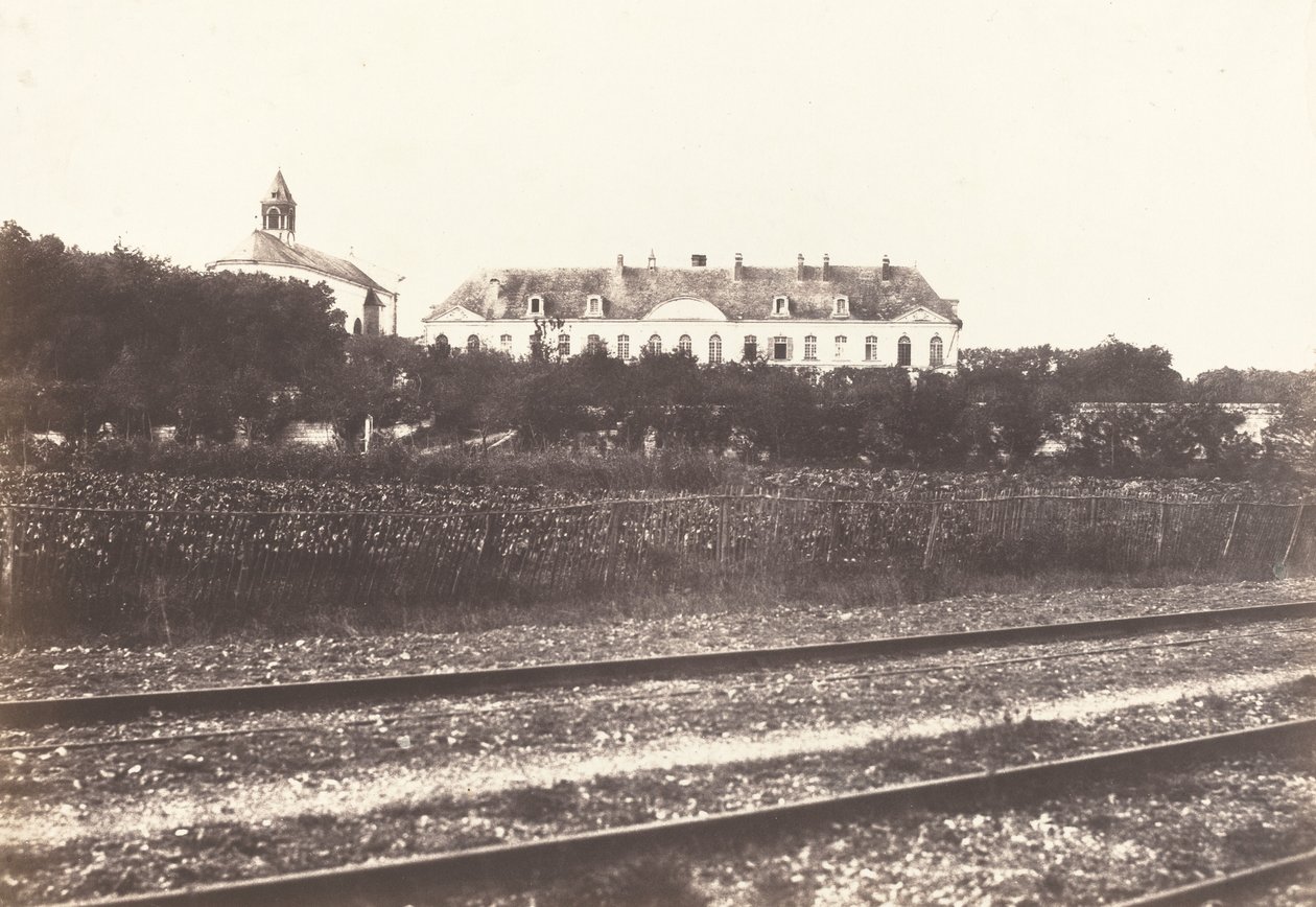 Gard Abbey lähellä Abbevilleä tekijältä Edouard Denis Baldus