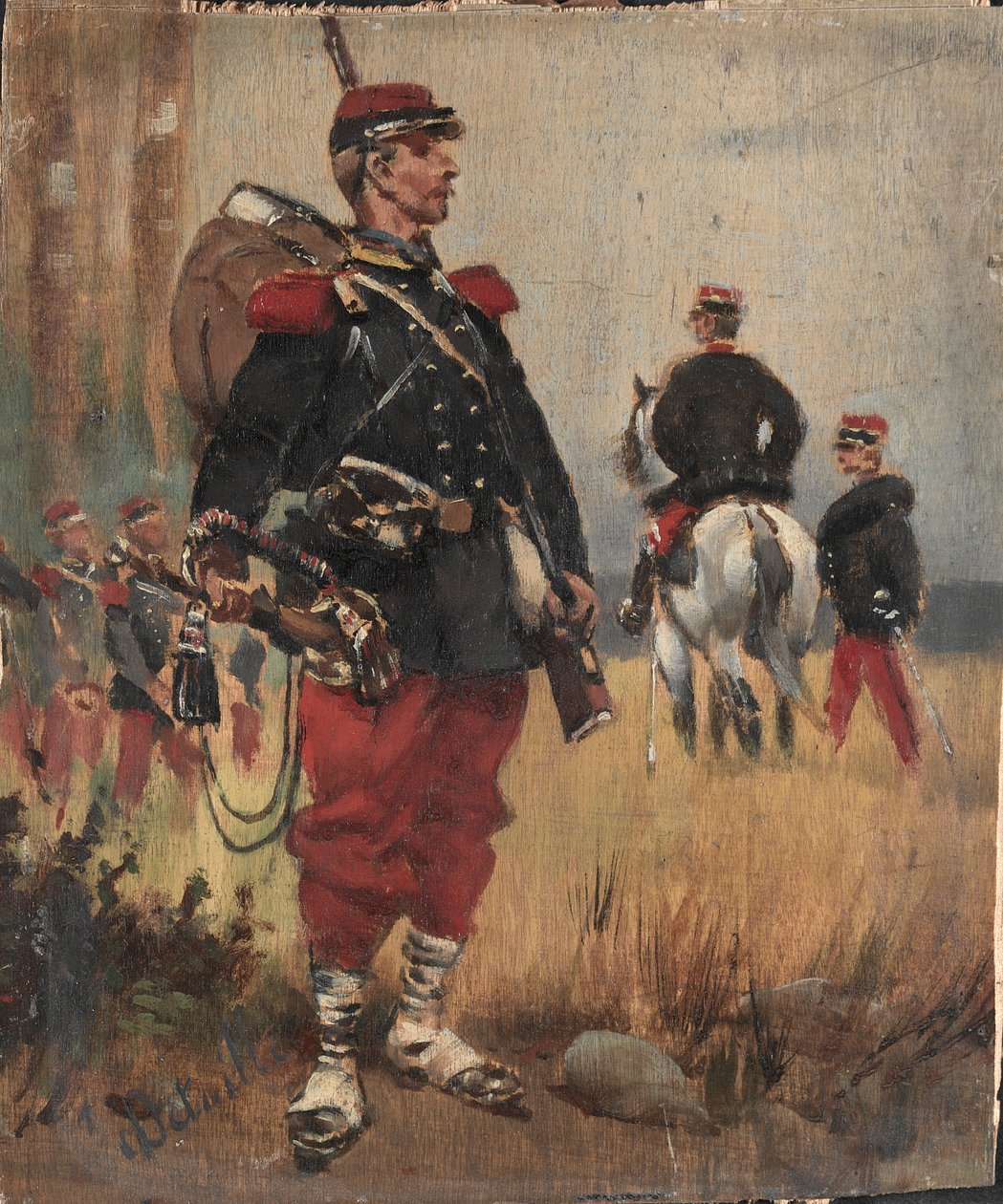 Sotilaat tekijältä Edouard Detaille
