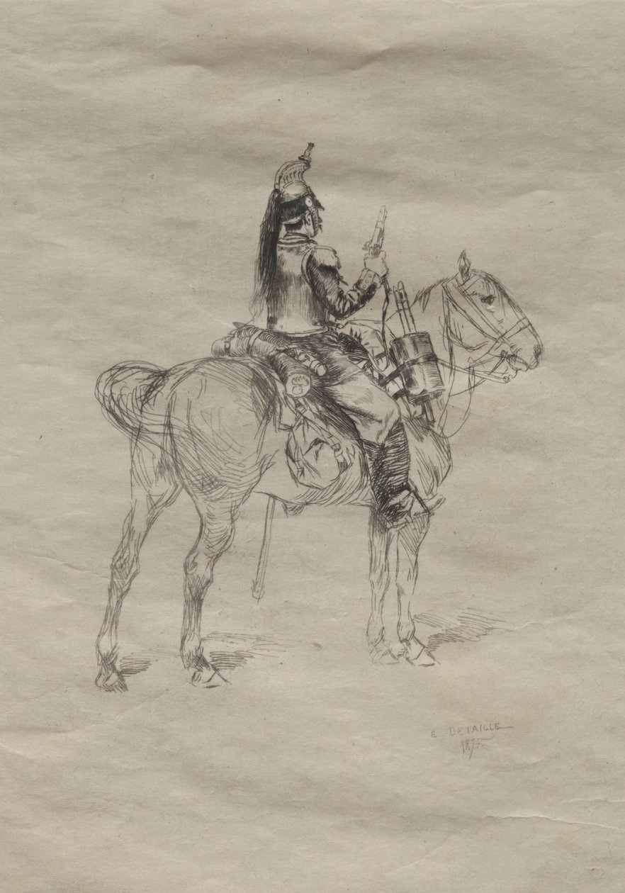 Ratsuväkimies tekijältä Edouard Detaille
