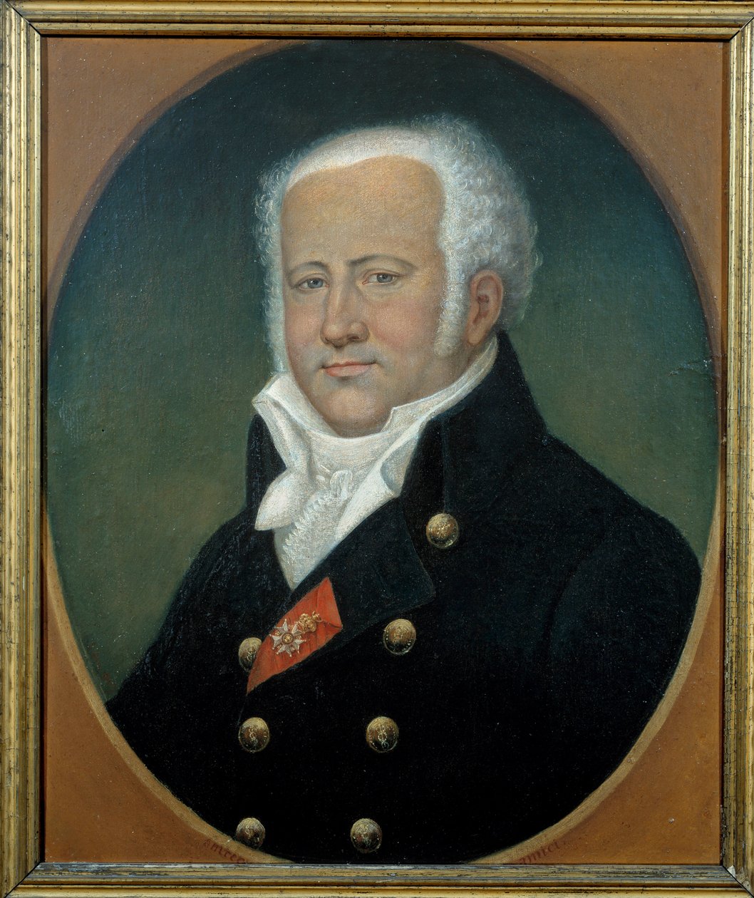 Napoleon I:n tohtorin Jean Nicolas Baron Corvisartin (1755-1821) muotokuva. Edouard Drun maalaus (1800-luku) tekijältä Edouard Dru