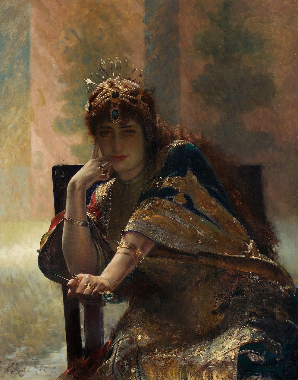 Orientalin tekijältä Edouard Frederic Wilhelm Richter