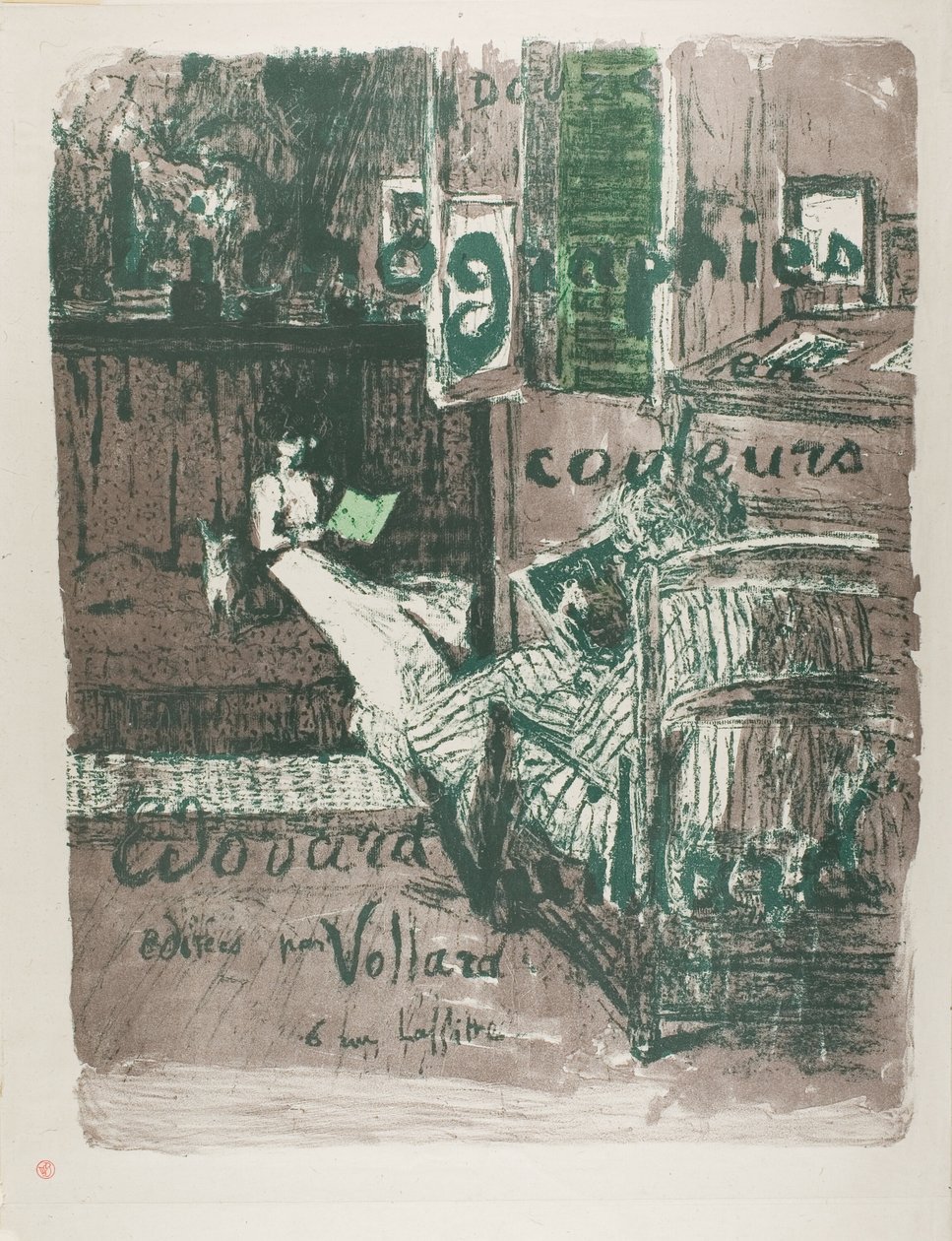 Albumin kansi maisemia ja sisätiloja varten tekijältä Édouard Jean Vuillard