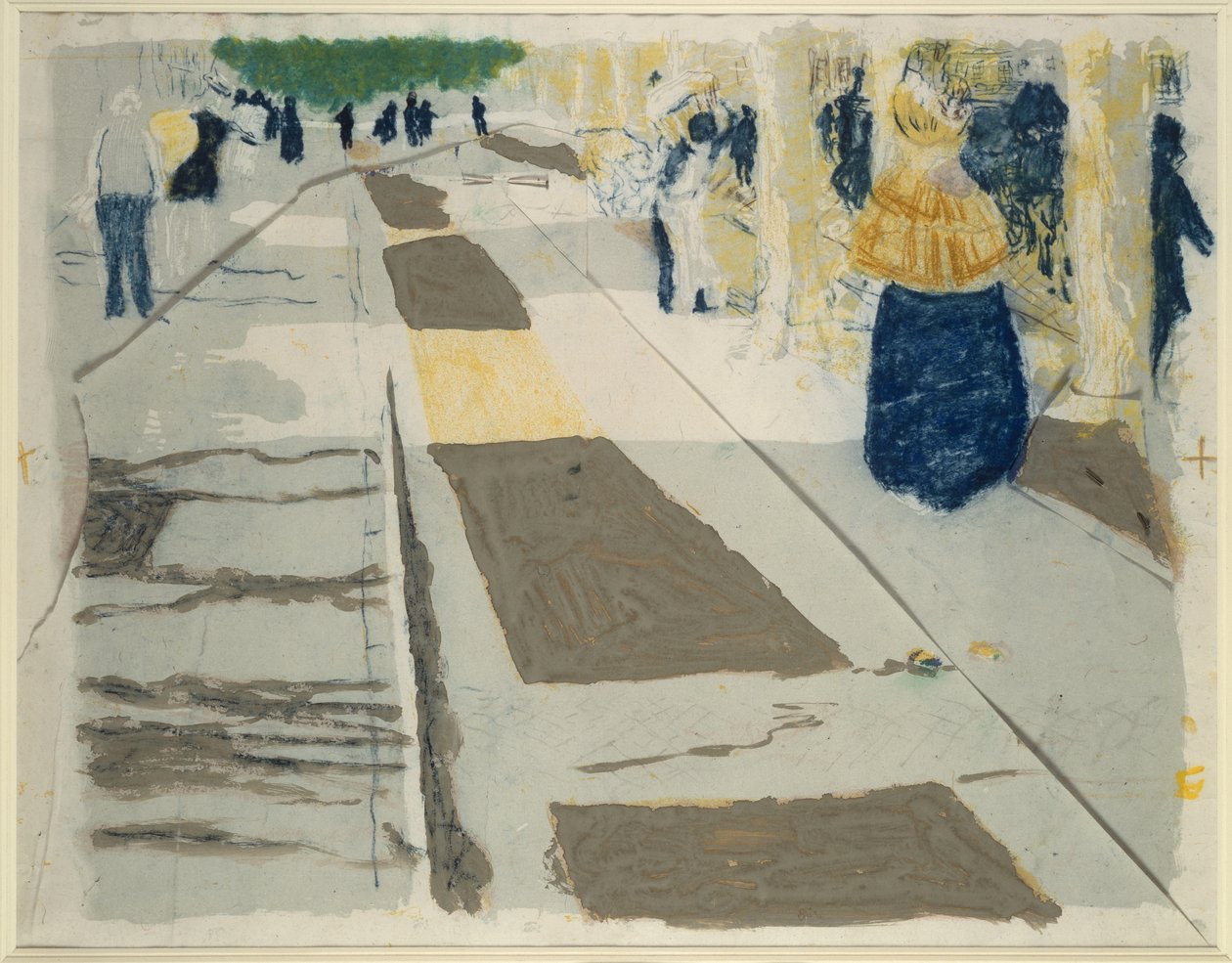 Avenue tekijältä Édouard Jean Vuillard