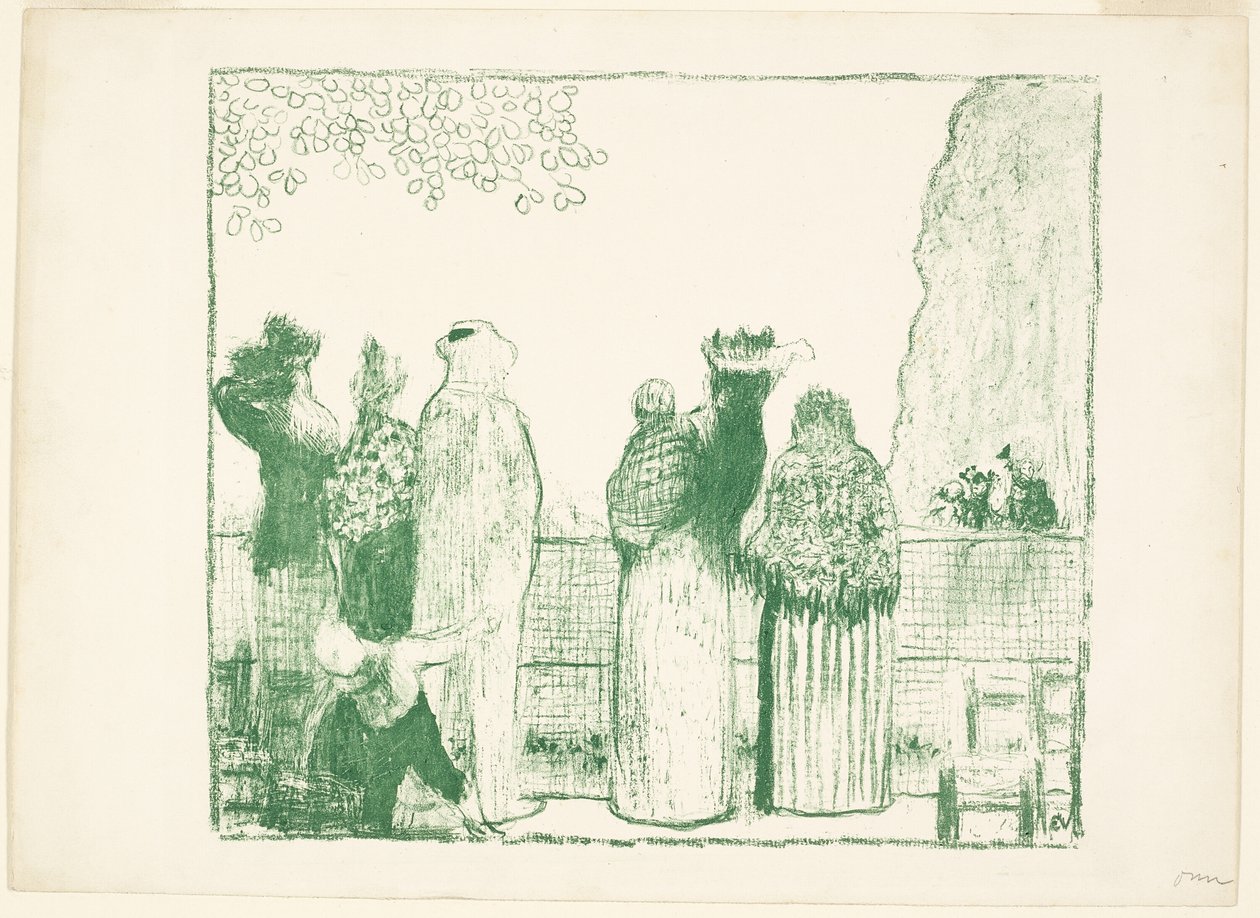 Tuileries tekijältä Édouard Jean Vuillard