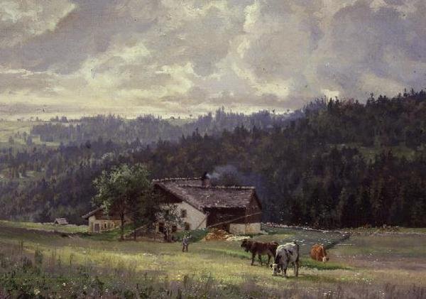 Chez Sandoz ja la Joux Perret tekijältä Edouard Jeanmarie