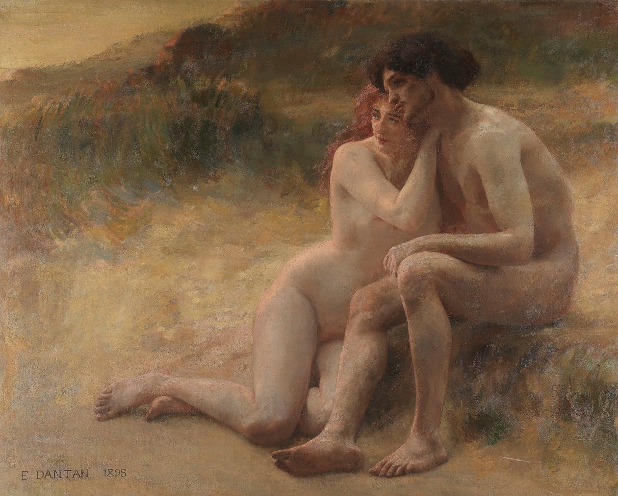 Aika lentää (Fragment) tekijältä Edouard Joseph Dantan