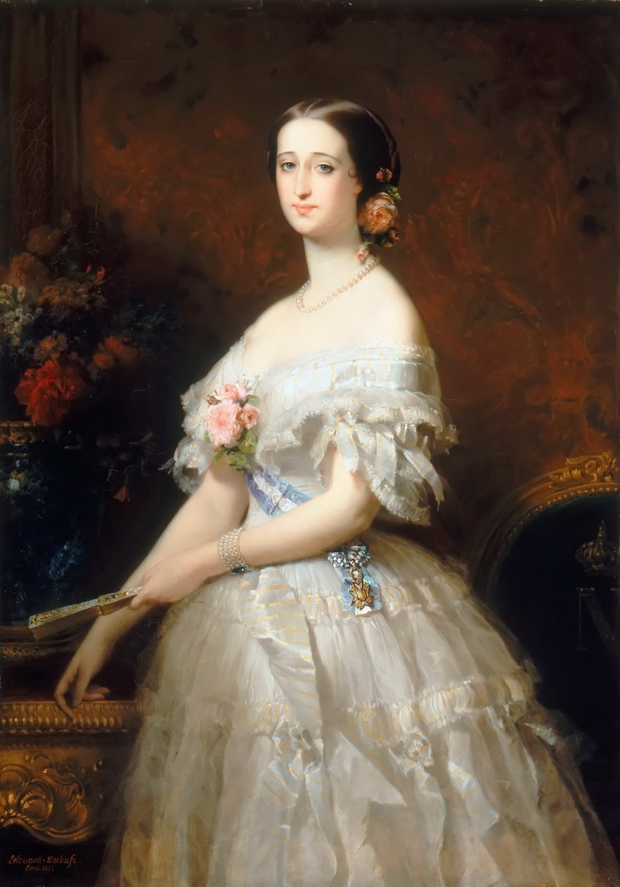 Eugénie de Montijo, Ranskan keisarinna tekijältä Edouard Louis Dubufe