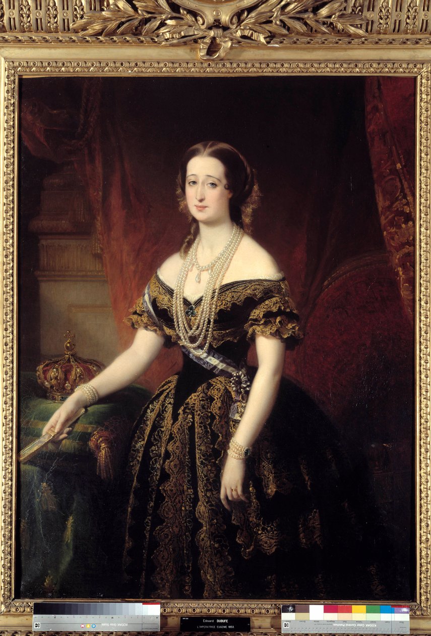 Eugenian muotokuva, ranskalaisten vaikutelma (öljy kankaalle) tekijältä Edouard Louis Dubufe