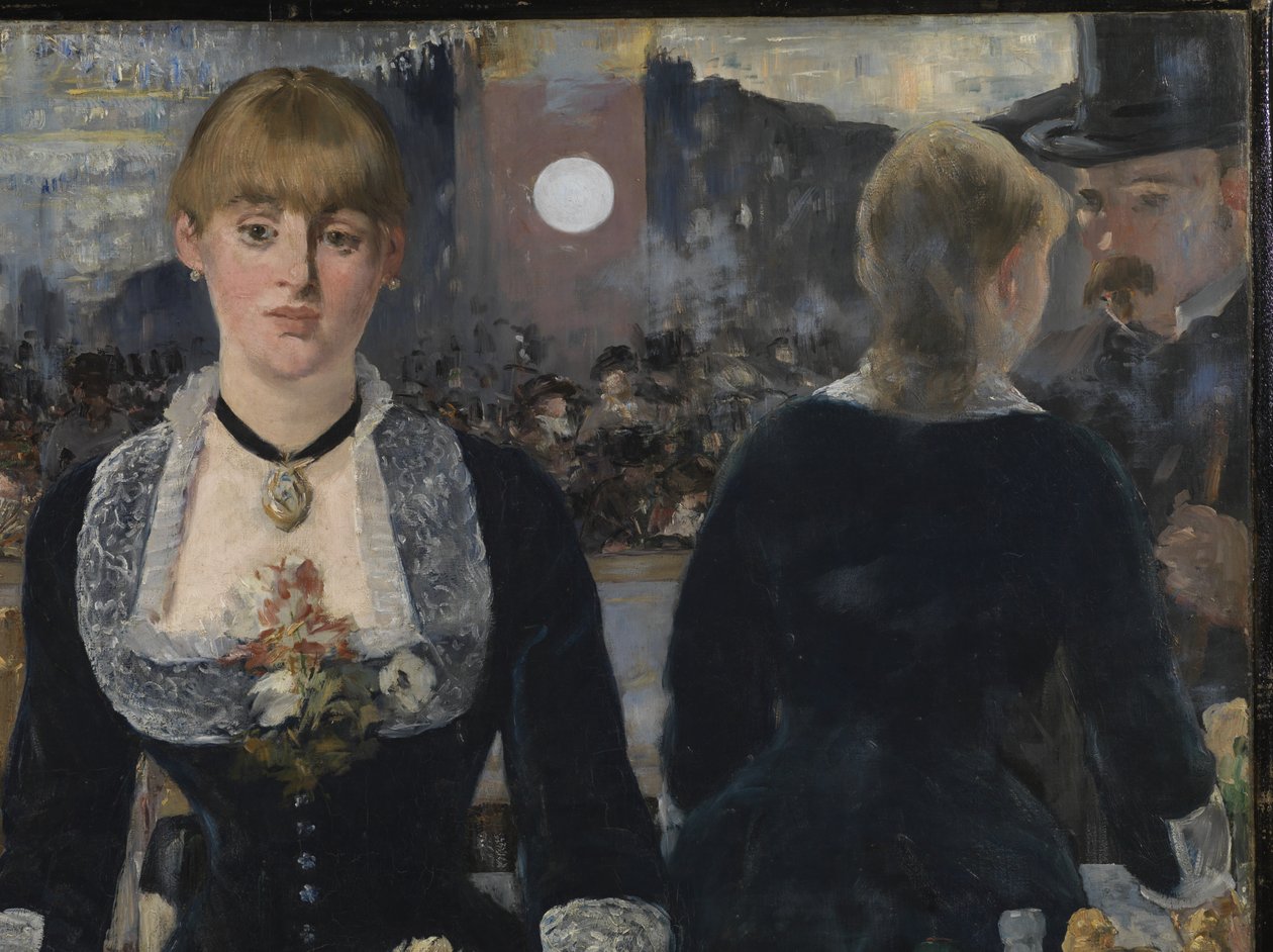 Baari Folies-Bergeressä, 1881-82 (yksityiskohta 2536) tekijältä Édouard Manet