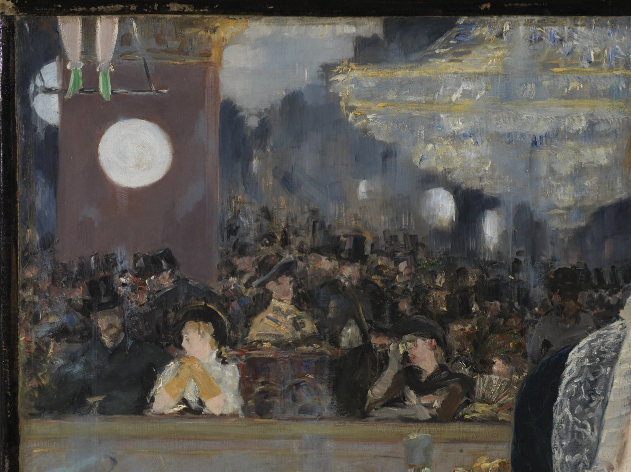 Baari Folies-Bergeressä, 1881-82 (yksityiskohta 2536) tekijältä Édouard Manet