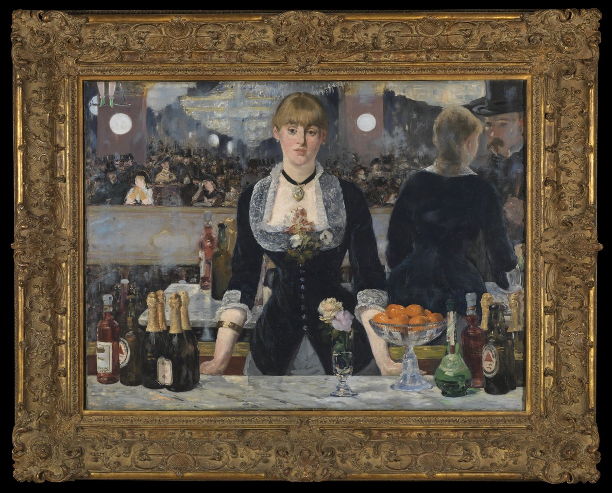 Baari Folies-Bergeressä, 1881-82 (katso myös 2536) tekijältä Édouard Manet