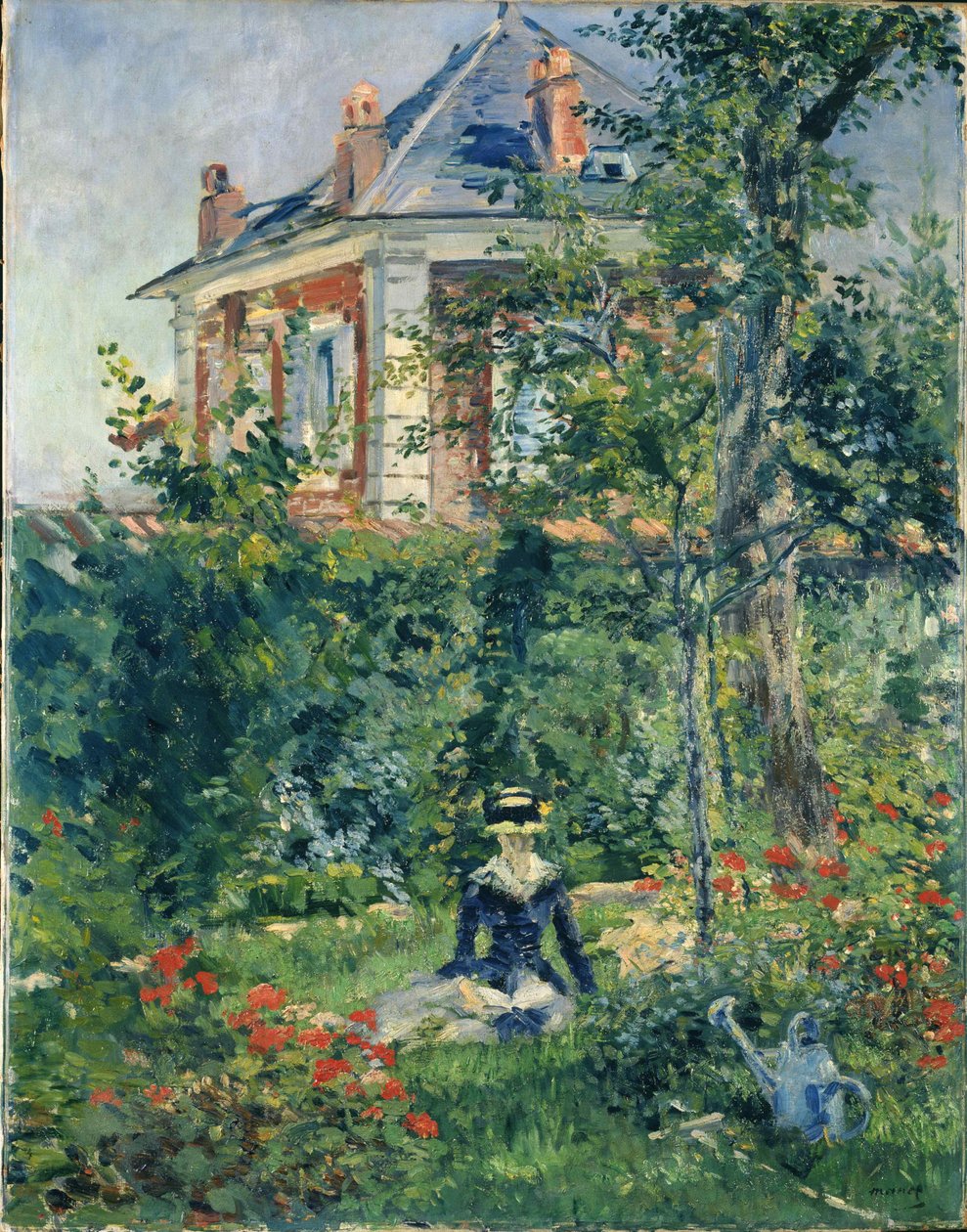 Garden Nook Bellevuessa tekijältä Édouard Manet