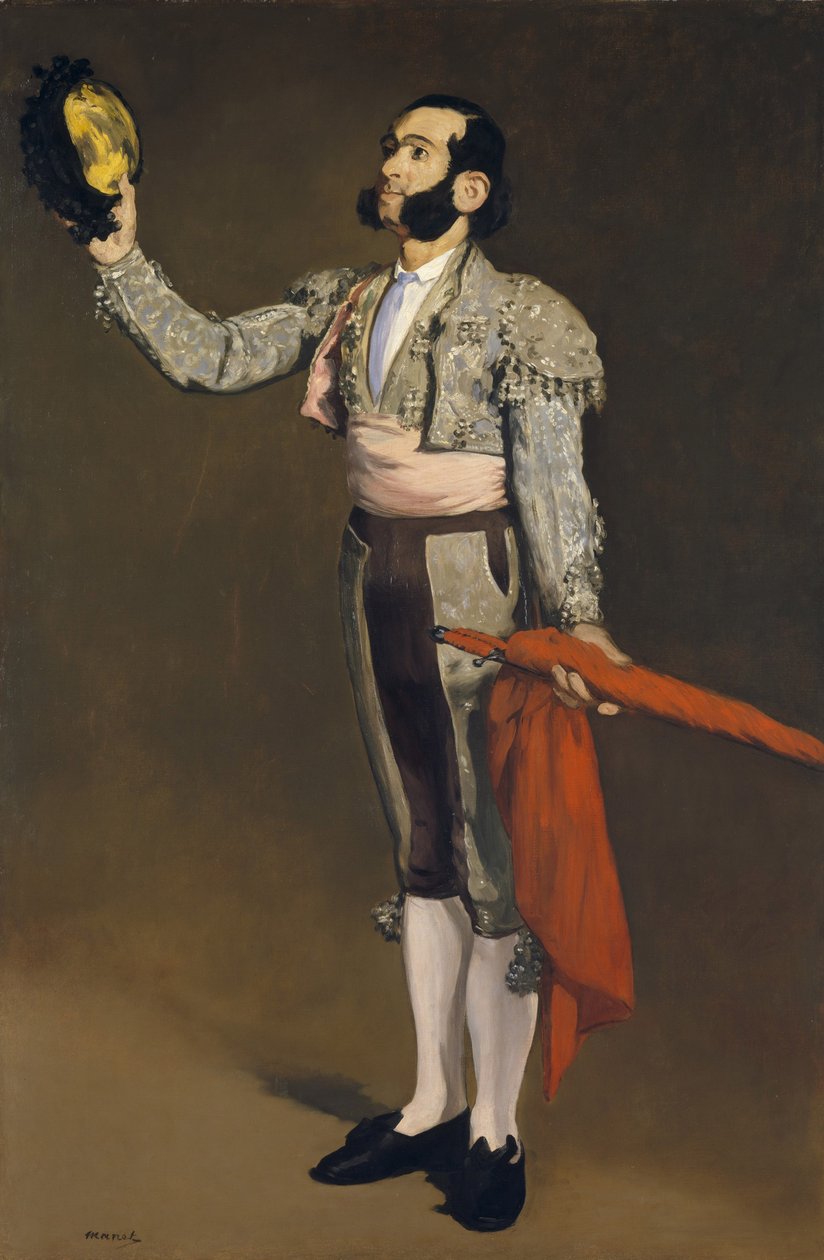 Matador, 1866-67 tekijältä Édouard Manet