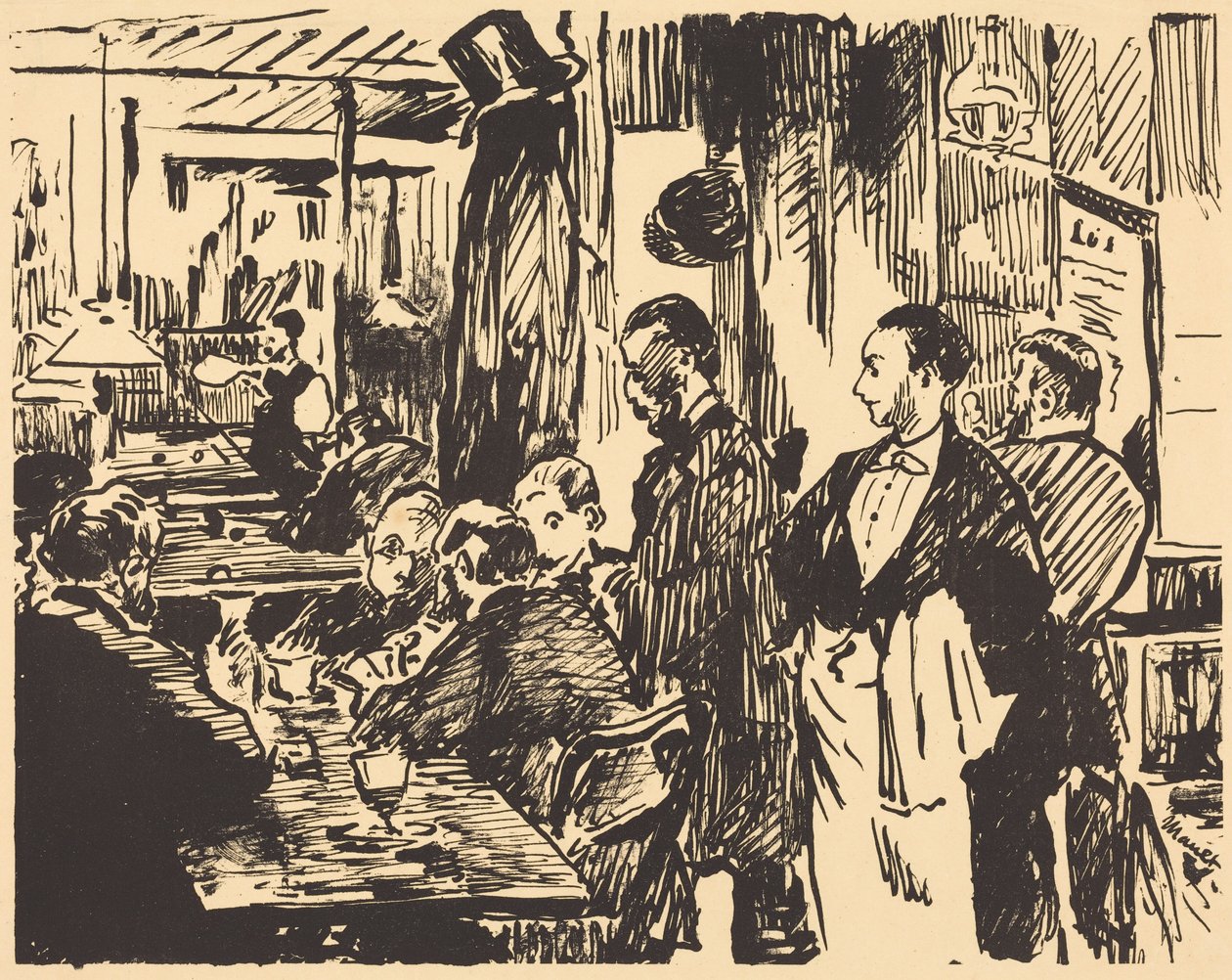 At the Café (Kahvilassa) tekijältä Édouard Manet