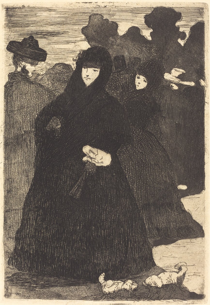 Pradossa (Au Prado) tekijältä Édouard Manet
