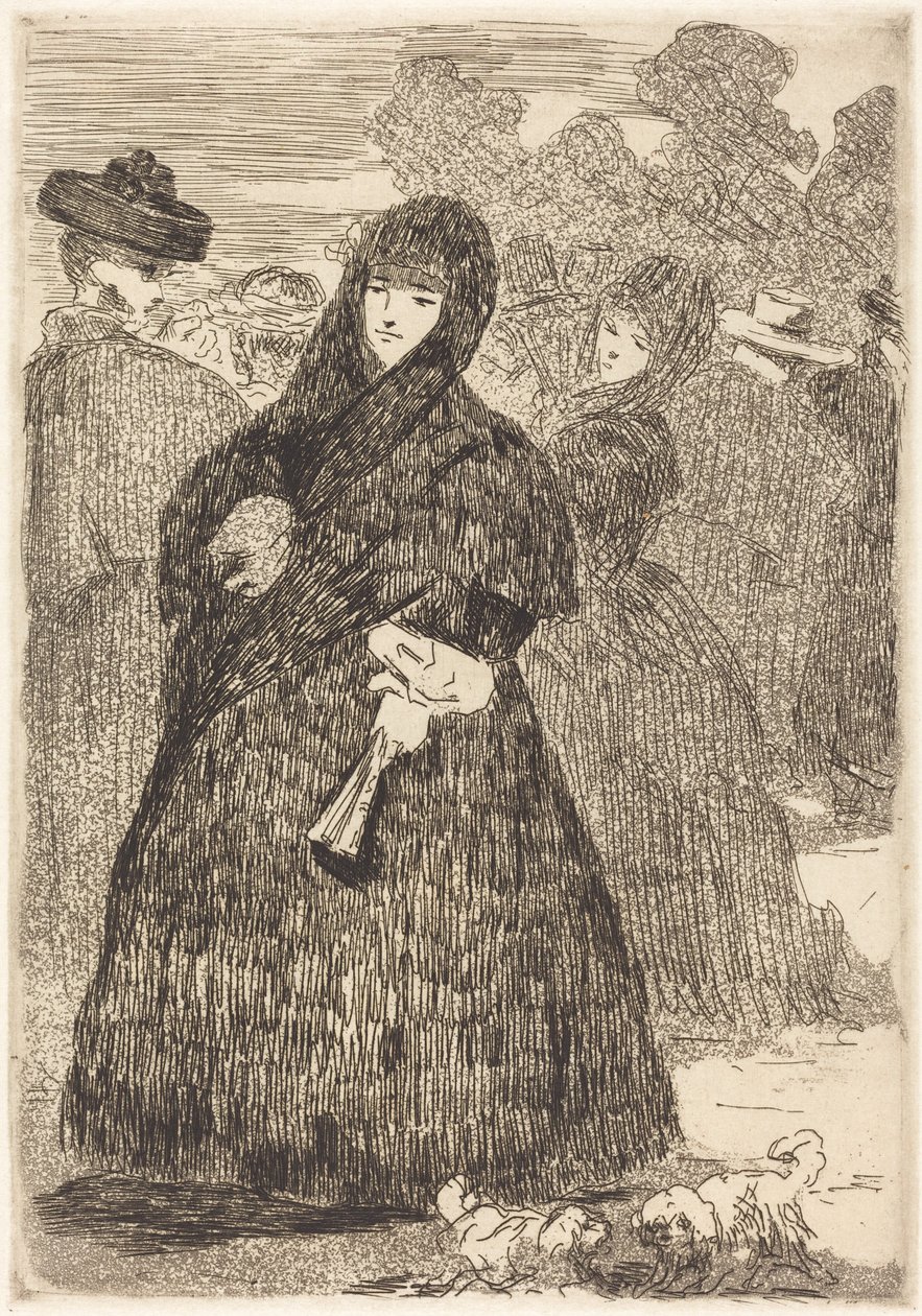 Pradossa (Au Prado) tekijältä Édouard Manet