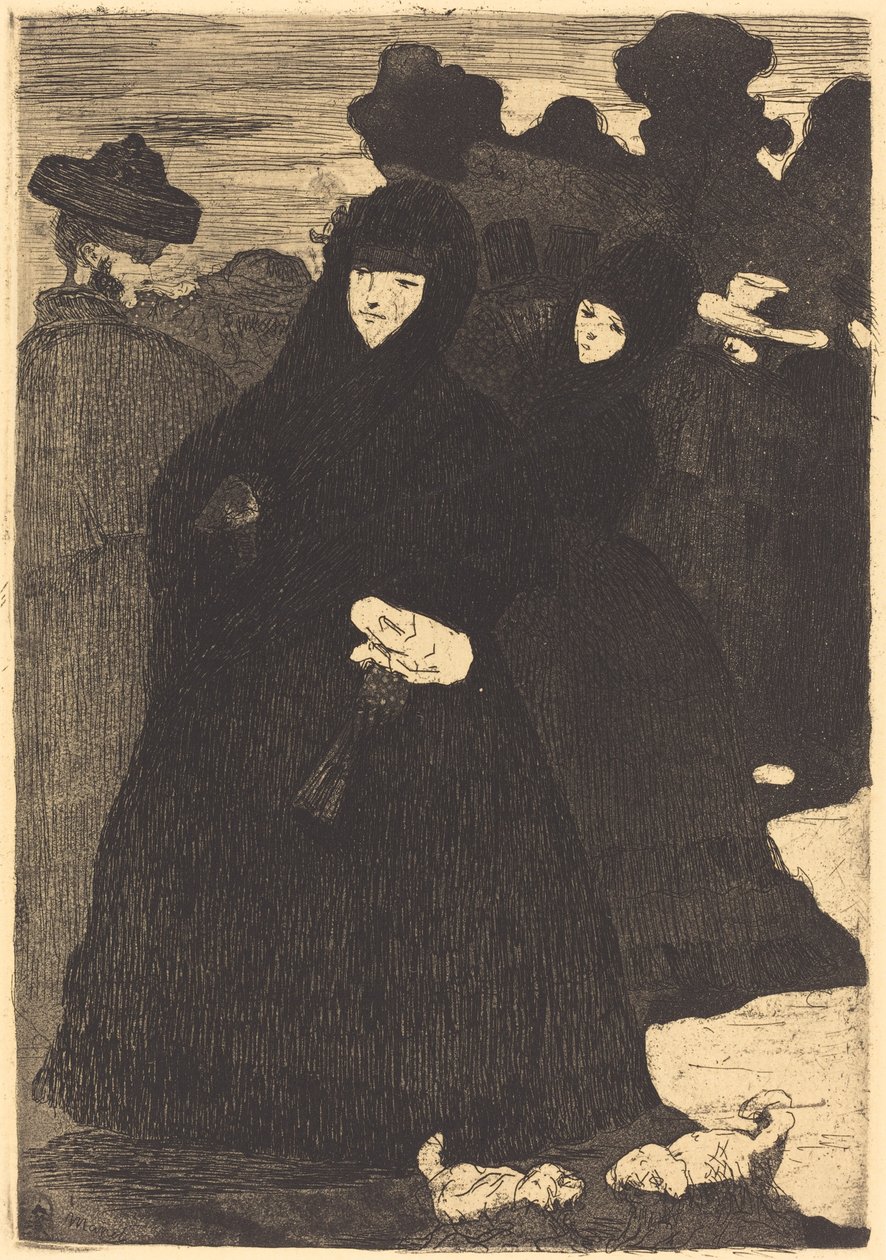 Pradossa (Au Prado) tekijältä Édouard Manet