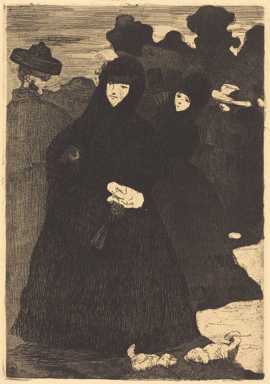 Pradossa (Au Prado) tekijältä Édouard Manet
