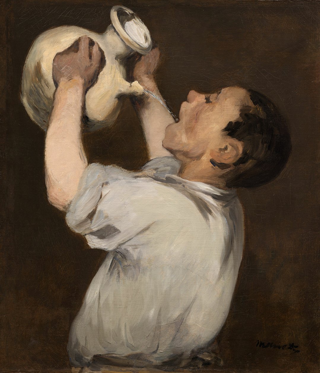 Poika kannun kanssa La Régalade, 186272. tekijältä Édouard Manet