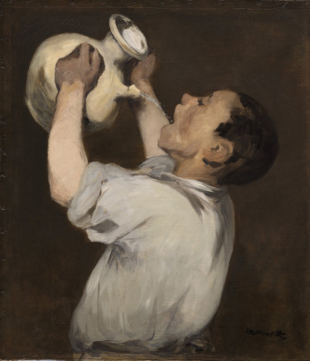 Poika kannun kanssa, n. 1862-72 tekijältä Édouard Manet