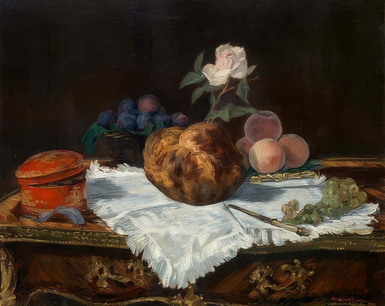 Briossi. 1870 tekijältä Édouard Manet