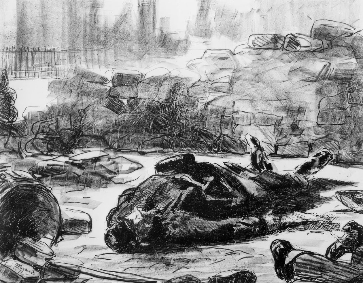 Sisällissota tekijältä Édouard Manet