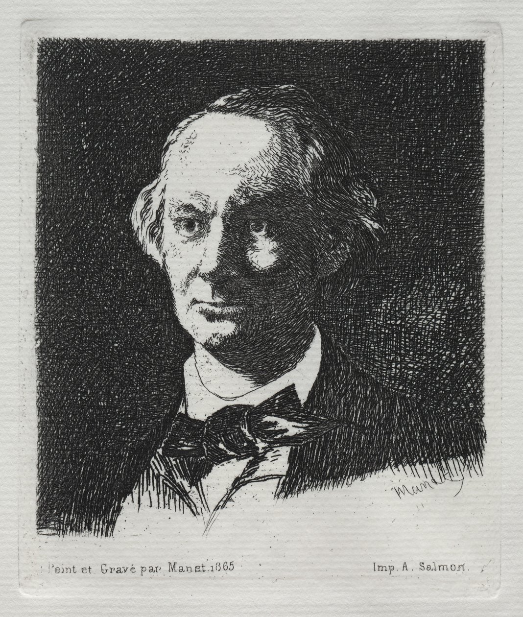 Charles Baudelaire tekijältä Édouard Manet