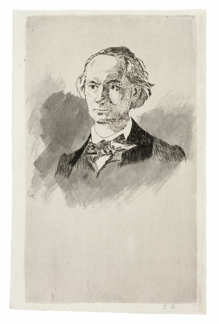 Charles Baudelaire, Full Face III tekijältä Édouard Manet