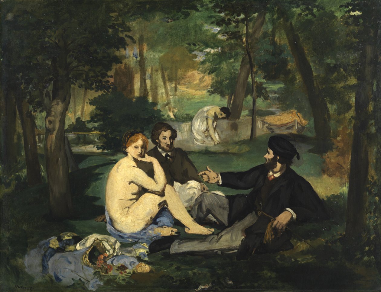 Huonekalut ja erilaiset esineet 1100- ja 1300-luvuilta tekijältä Édouard Manet