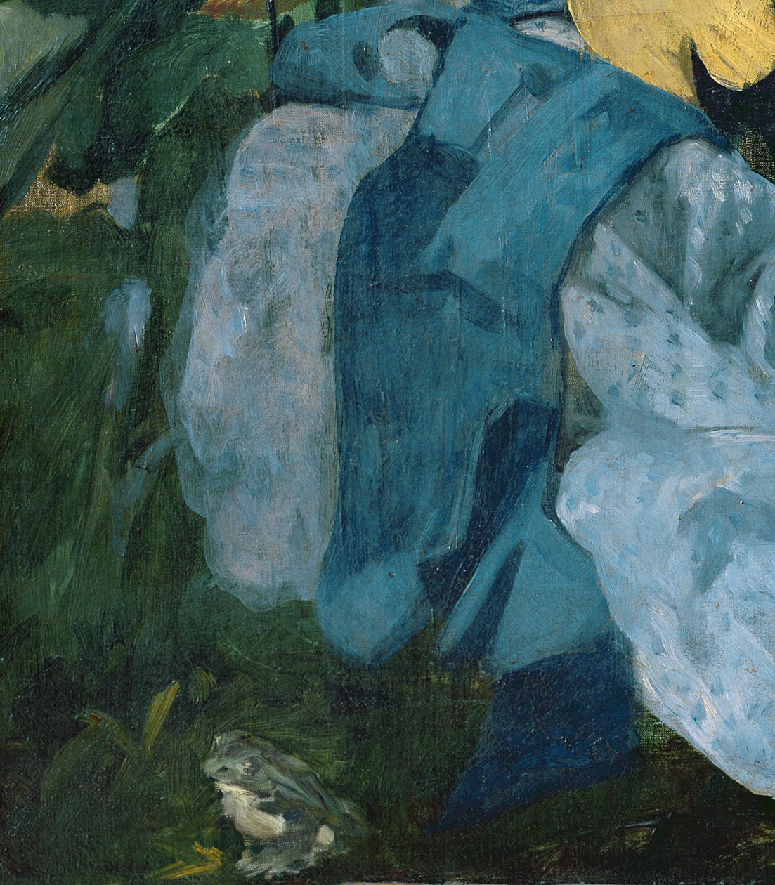 Lounas ruoholla, 1863 tekijältä Édouard Manet