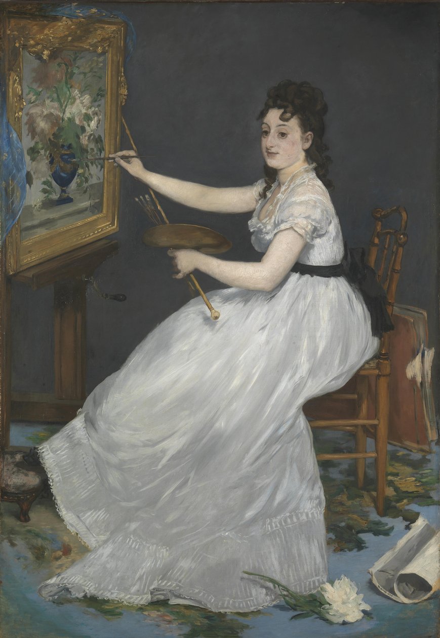 Eva Gonzales, 1870 tekijältä Édouard Manet