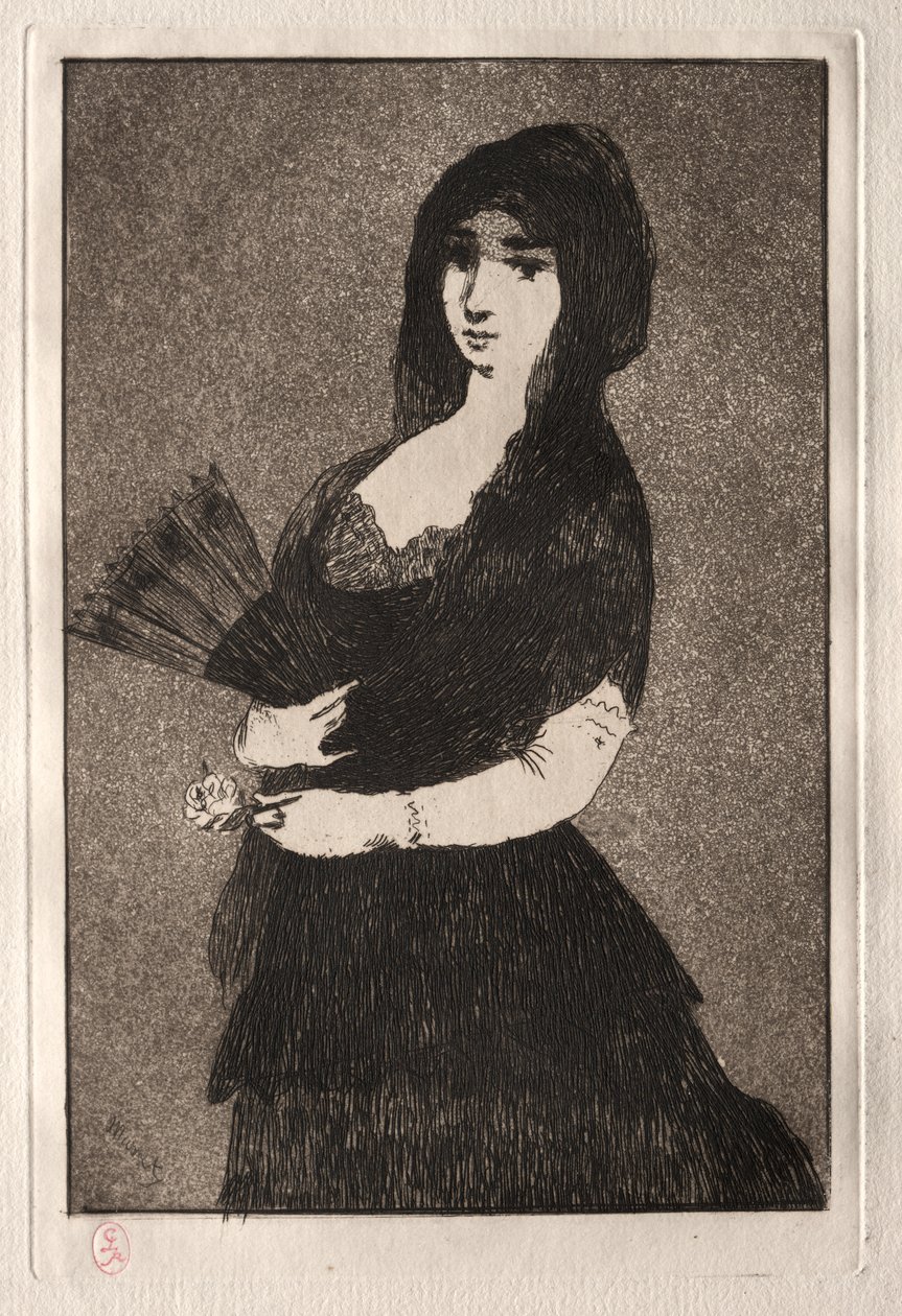 Eksoottinen kukka tekijältä Édouard Manet
