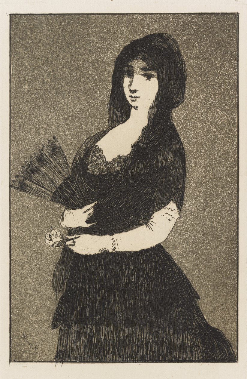 Eksoottinen kukka tekijältä Édouard Manet
