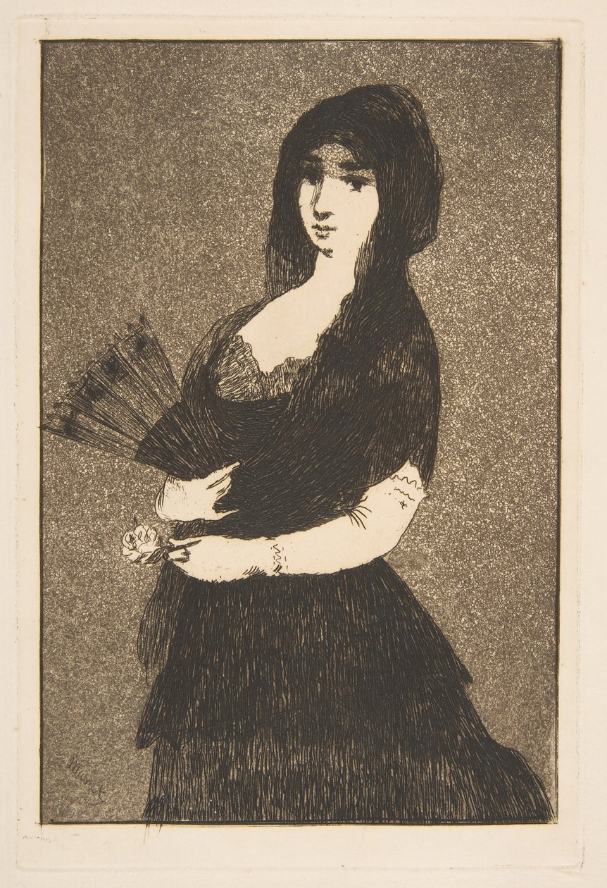 Eksoottinen kukka, 1868. tekijältä Édouard Manet