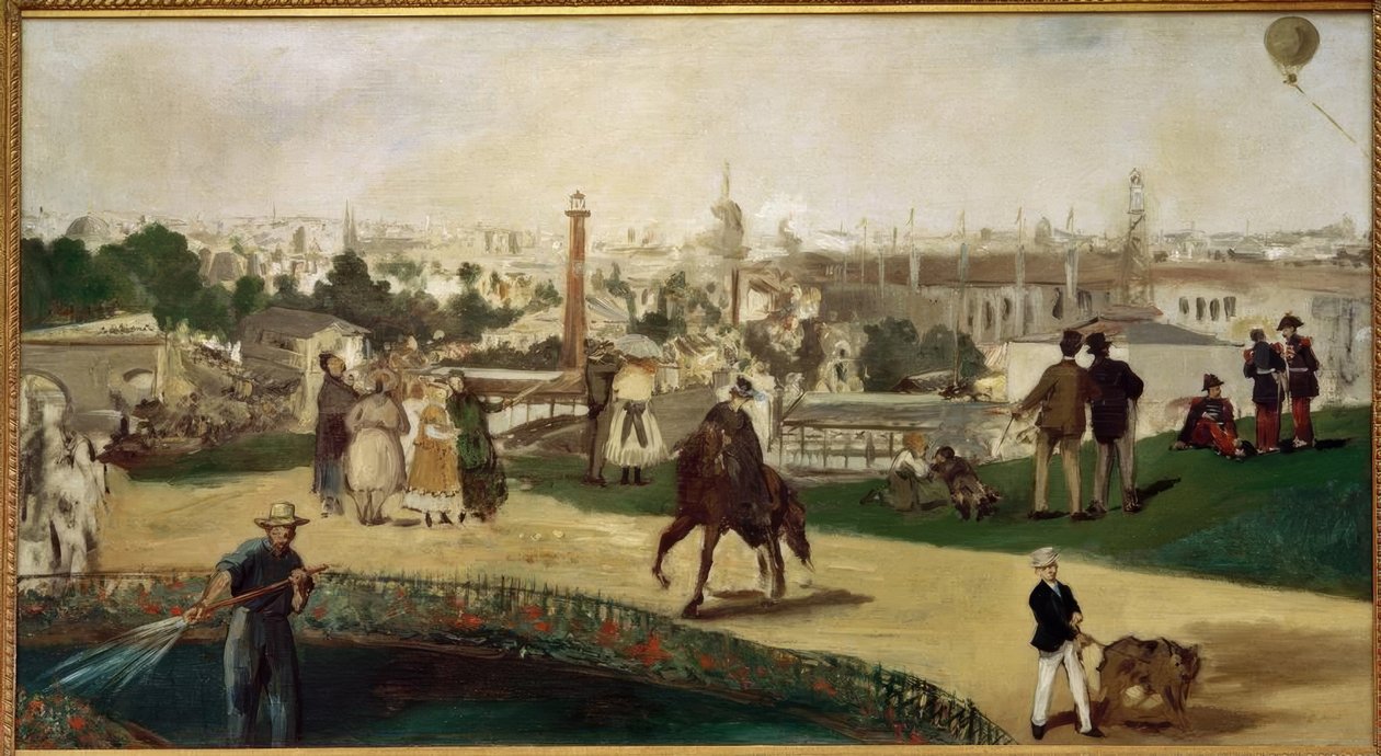 Vuoden 1867 yleisnäyttely tekijältä Édouard Manet