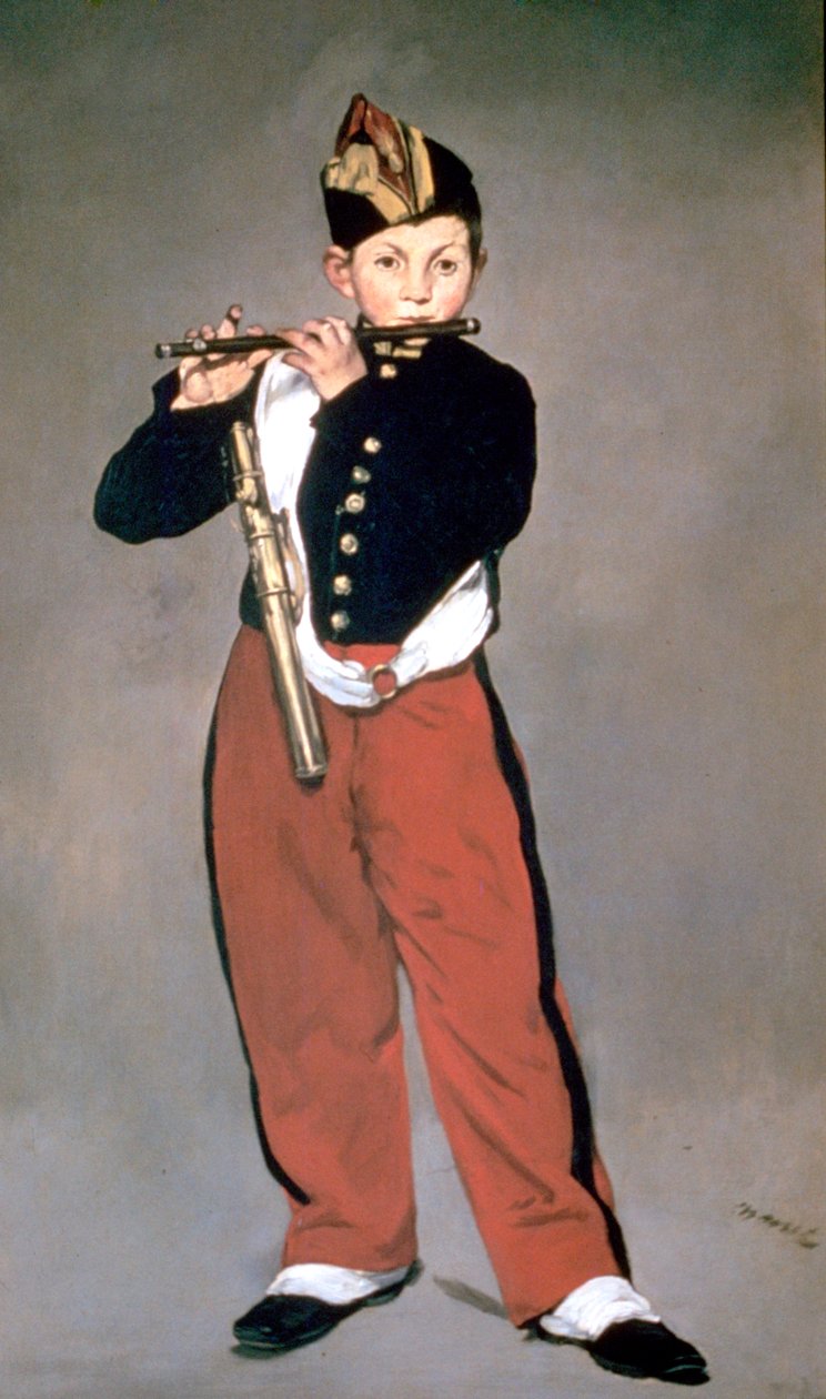 Fifer, 1866 tekijältä Édouard Manet