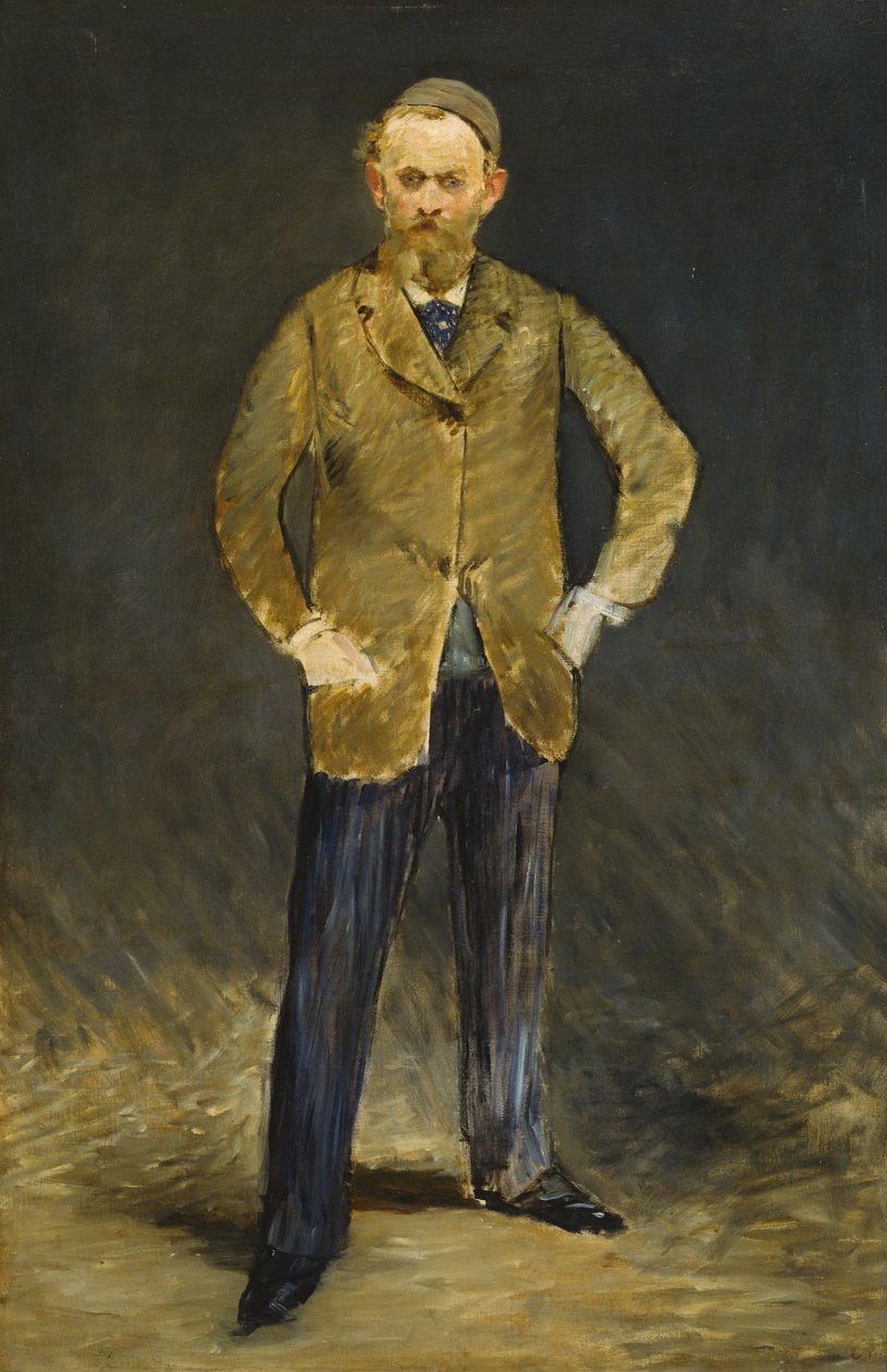 Ranska: Autoportrait avec chapeau Self-Portrait (omakuva) tekijältä Édouard Manet