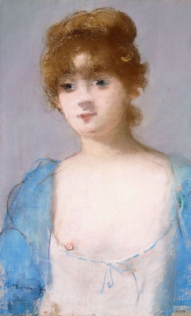 Tyttö aamutakissa, 1882 tekijältä Édouard Manet