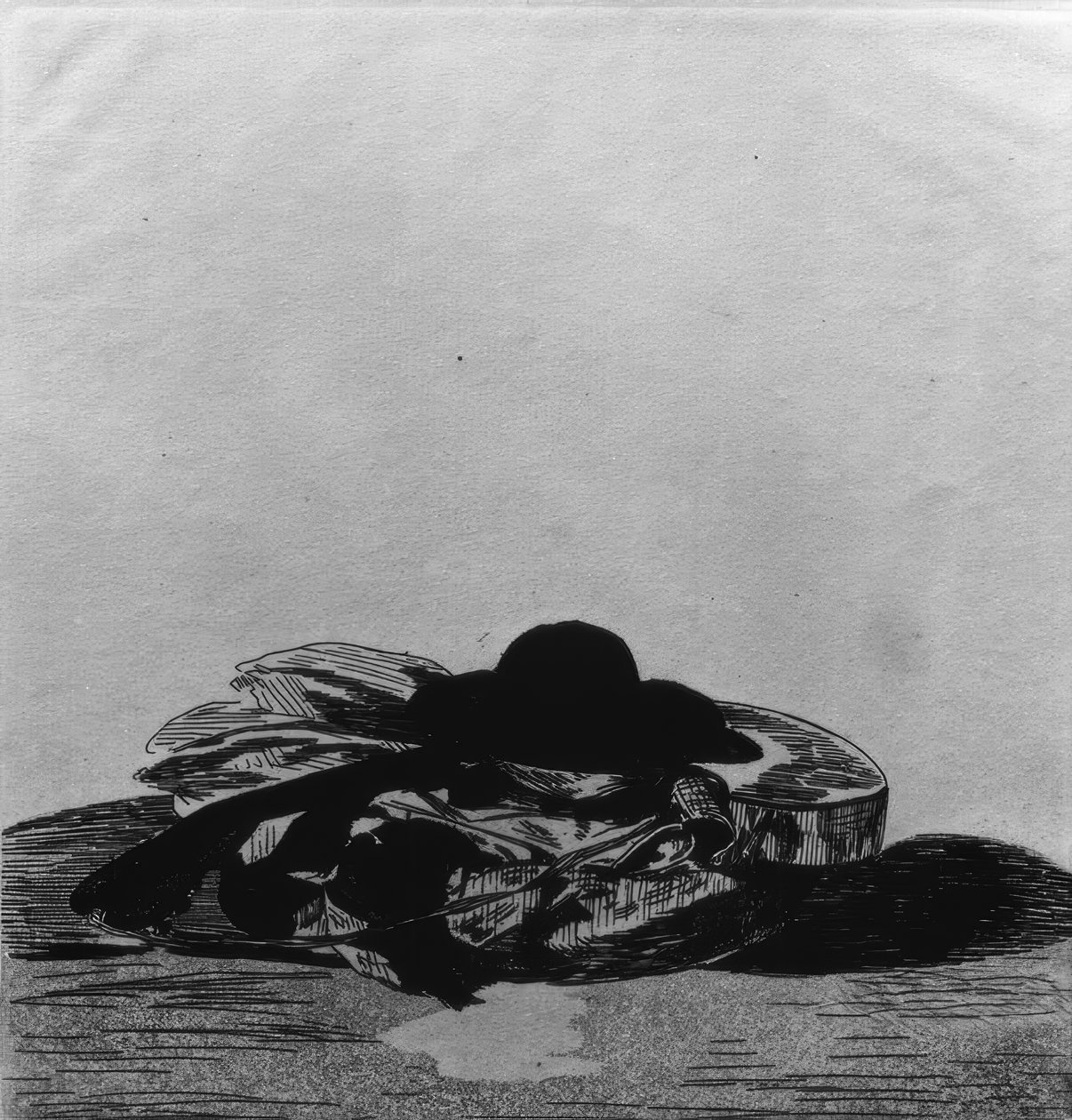 Hattu ja kitara tekijältä Édouard Manet