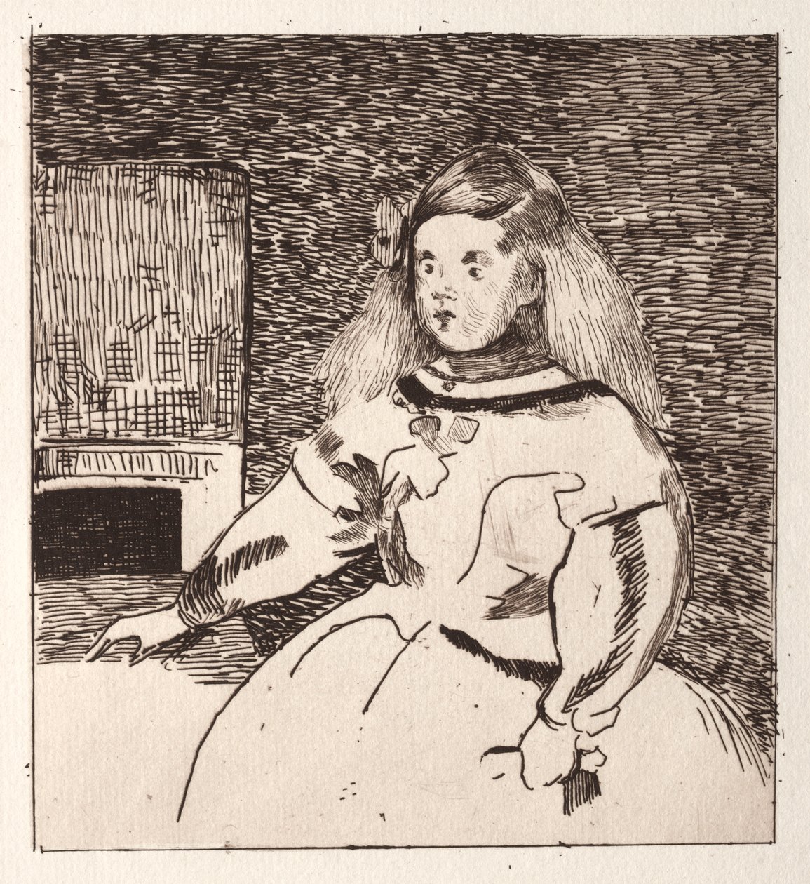 Infanta Margarita, Velázquezin mukaan tekijältä Édouard Manet